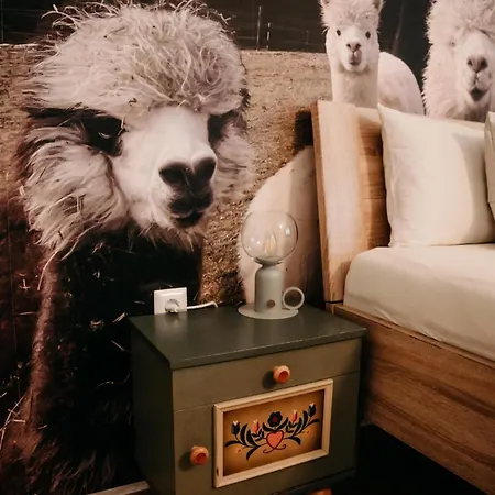 Farm stay Alpakas, Lamas Und Rentiere Zum Gruenen