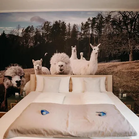 Alpakas, Lamas Und Rentiere Zum Gruenen Farm stay Grossdorf (Styria)