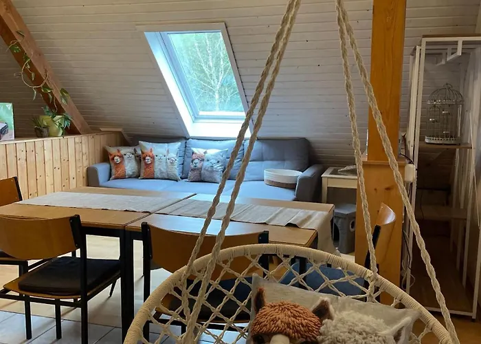 Alpakas, Lamas Und Rentiere Zum Gruenen Lantgård *